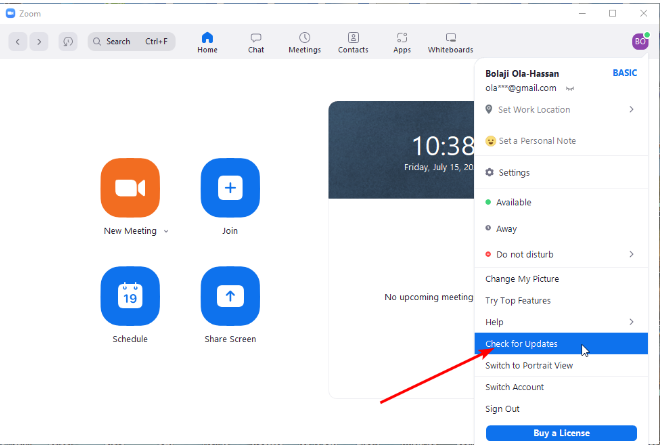 zoom hakkında sorun giderme