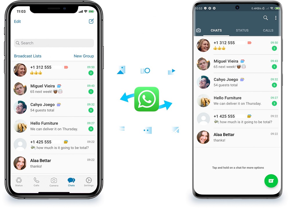 WhatsApp' ı Android' den iPhone' a Aktarma