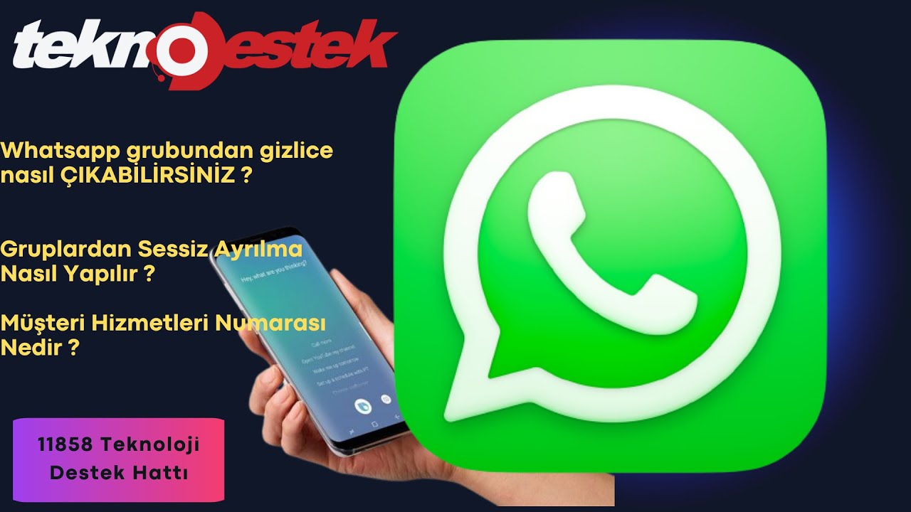 Whatsapp grubundan nasıl gizlice çıkılır?