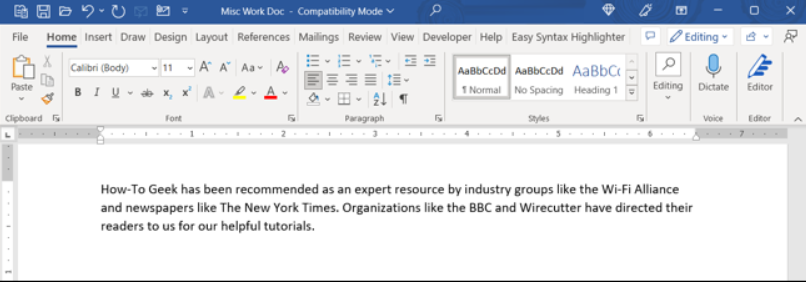 Word Köprüler Nasıl Kaldırılır