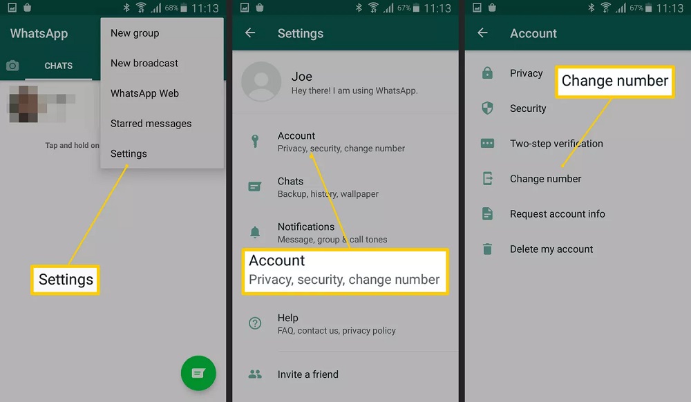 WhatsApp'ı Android'den iPhone'a Aktarma WhatsApp' ı Android' den iPhone' a Aktarma