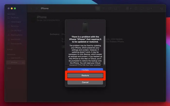 iPhone Şifresiz Sıfırlama