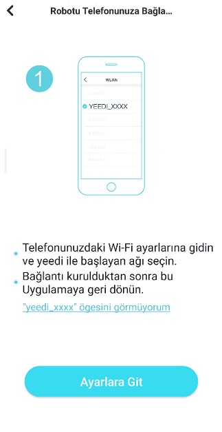 yedi 10 - Yeedi Akıllı Robot Süpürge Kurulumu