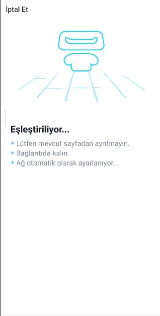 Akıllı Robot Süpürge eşleştirme