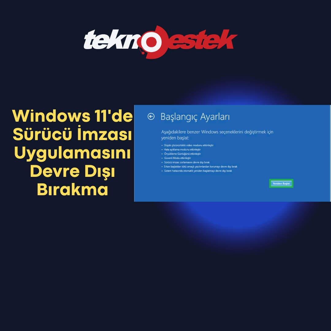 Sürücü imzası hakkında