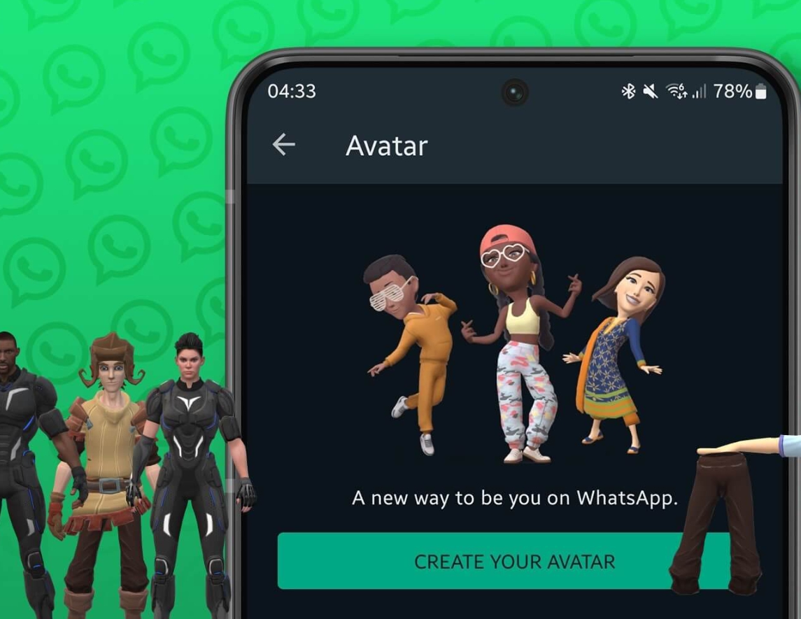 WhatsApp profiline Avatar ekleme