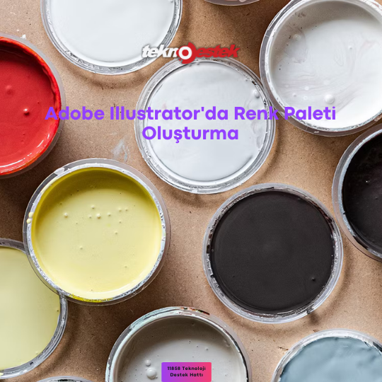 Adobe Illustrator'da Renk Paleti Oluşturma