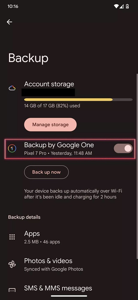 Android Telefonu Yedekleme 13 - Android Telefonu Yedekleme