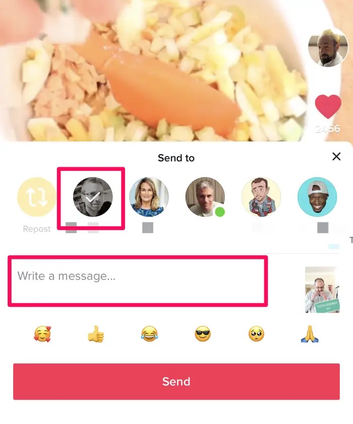 TikTok Mesaj Gonderme 2 - TikTok Mesaj Gönderme