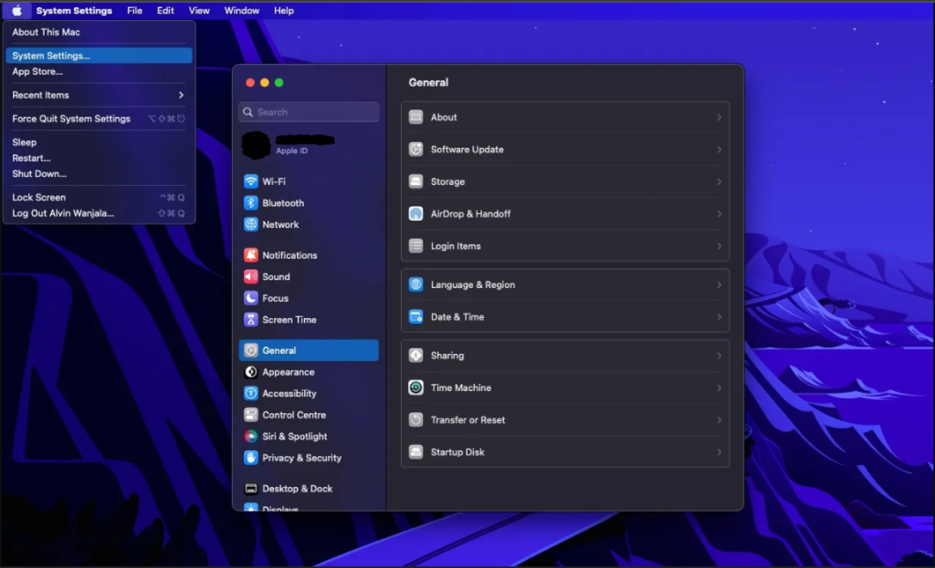 iPhone Harici Mikrofon Yapma iPhone'unuzu Mac için Harici Mikrofon Olarak Kullanma Sistem Tercihleri Ayarlanması
