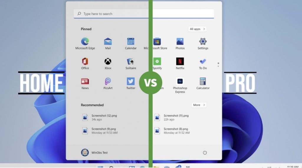 Windows 11 Pro vs Home Hangisi Daha Avantajlı