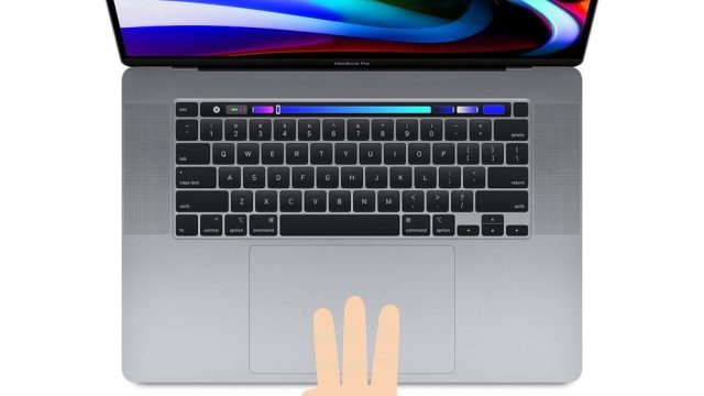 MacBook 3 Parmak Etkinleştirme