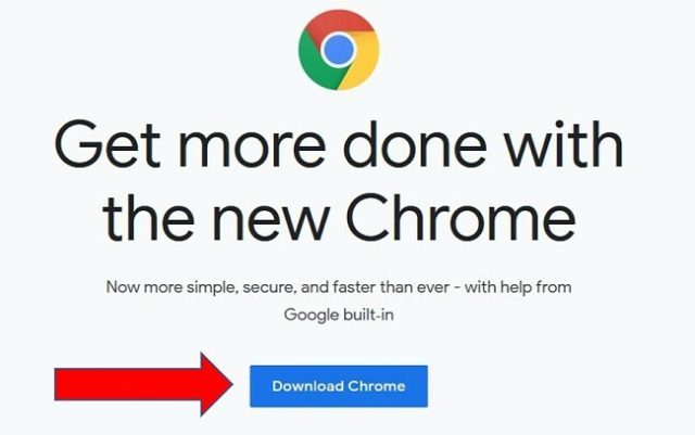 Chrome'u yeniden yükleme
