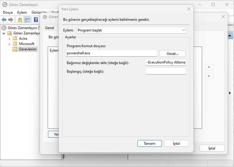 X Günden Daha Eski Dosyaları Otomatik Silmek