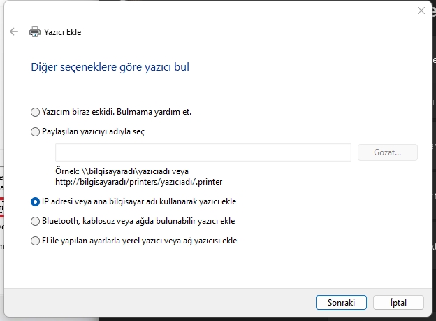 Kablosuz Yazıcı Nasıl Kurulur Windows 11