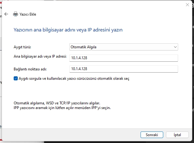 Kablosuz Yazıcı Nasıl Kurulur Windows 11