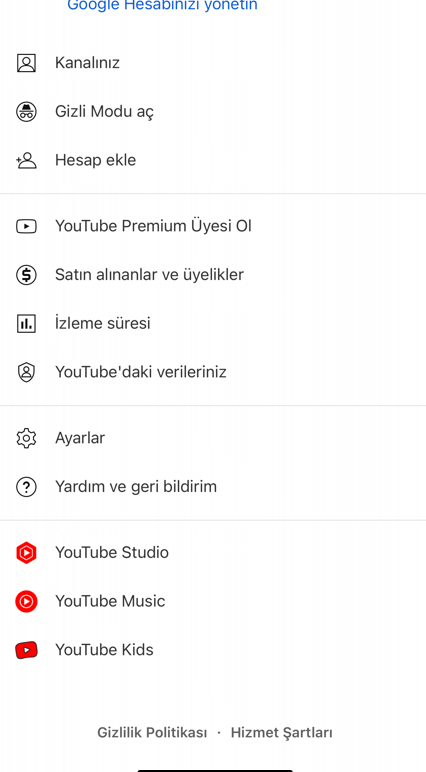 Ekran goruntusu 2023 02 17 102631 - YouTube da Gizli Mod Nasıl Etkinleştirilir