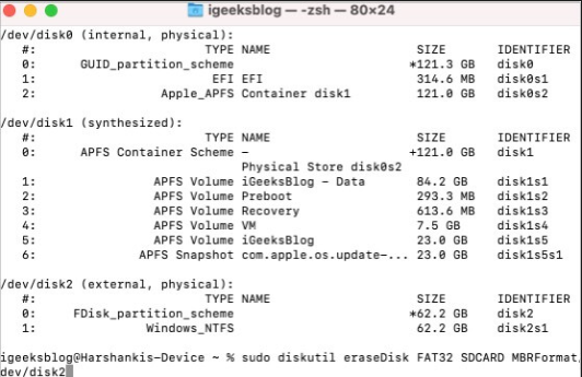 Mac'te 2 Adım ile SD kart nasıl formatlanır Ekran goruntusu 2023 02 28 132118 - Mac'te 2 Adım ile SD kart nasıl formatlanır