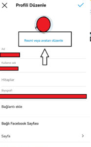 Remi veya avatari duzenle2 - Instagram Profil Resmine Avatar Ekleme