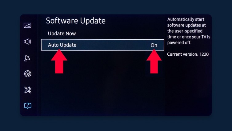 Samsung TV siyah ekran problemi Samsung Tv'yi güncelleyelim