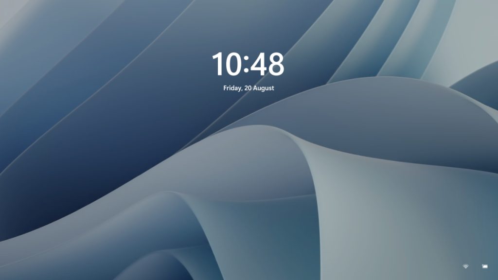 Windows 11 Yeni kilit ekranı