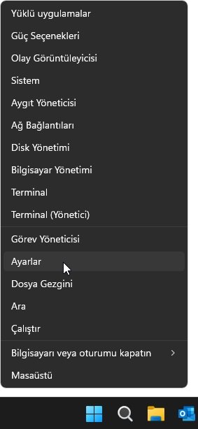 Windoows 11 Bildirimlerin Ekranda Kalma Süresi
