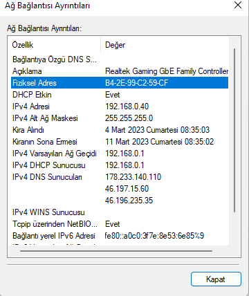 Windows11' de Mac Adresi Nasıl Bulunur? Windows 11'de Mac Adresi Nasıl Bulunur
