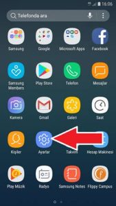 ayar - Huawei P9' da Rahatsız Etmeyin Modunu Etkinleştirme