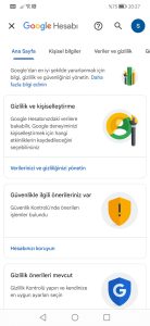gizlilik ve kisisel - Google Hesabı Üzerinden Unutulan Şifrelere Ulaşma