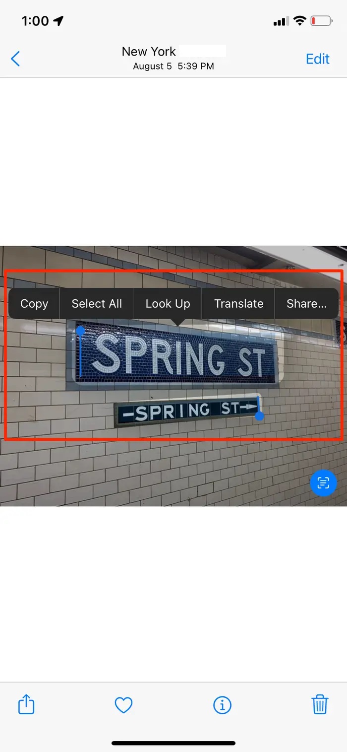 iPhone Fotoğraftan Yazı Kopyalama iPhone Fotoğraftan Yazı Kopyalama