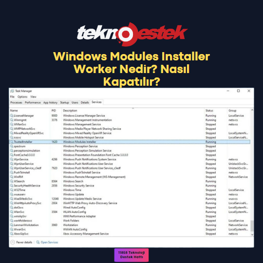 Windows Modules Installer Worker Nedir? Nasıl Kapatılır?