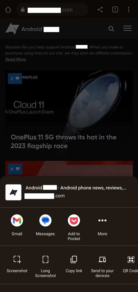Android Yakındakilerle Paylaş Özelliği Link Paylaşma