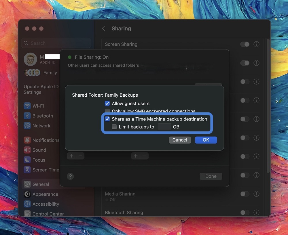 Birden Fazla Mac Yedekleme için Time Machine Ağ Klasörü Oluşturma