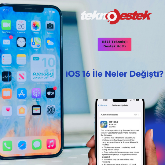 iOS 16 ile Neler Değişti? iOS 16 özellikleri