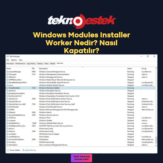 Windows Modules Installer Worker Nedir? Nasıl Kapatılır? Windows Modules Installer Worker Nedir? Nasıl Kapatılır?