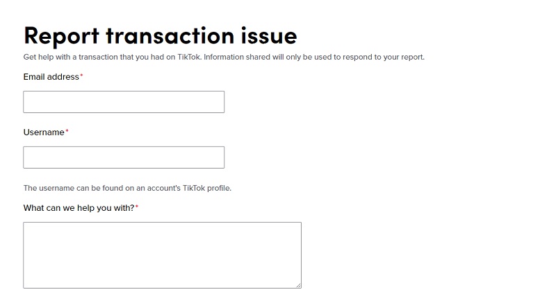 TikTok Para İadesi Nasıl Yapılır