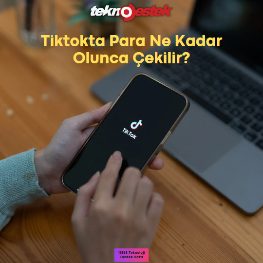 Tiktokta Para çekme adımları