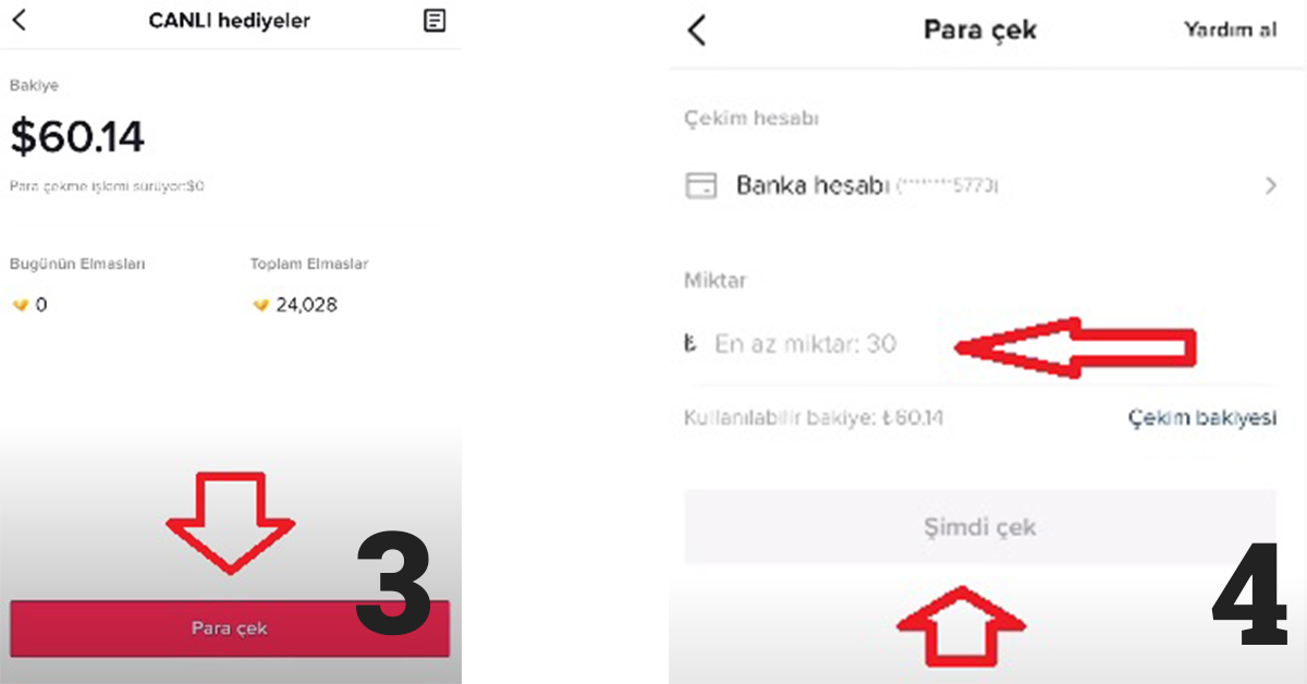 TikTok’ta Para Çekme Limiti Ne Kadar?