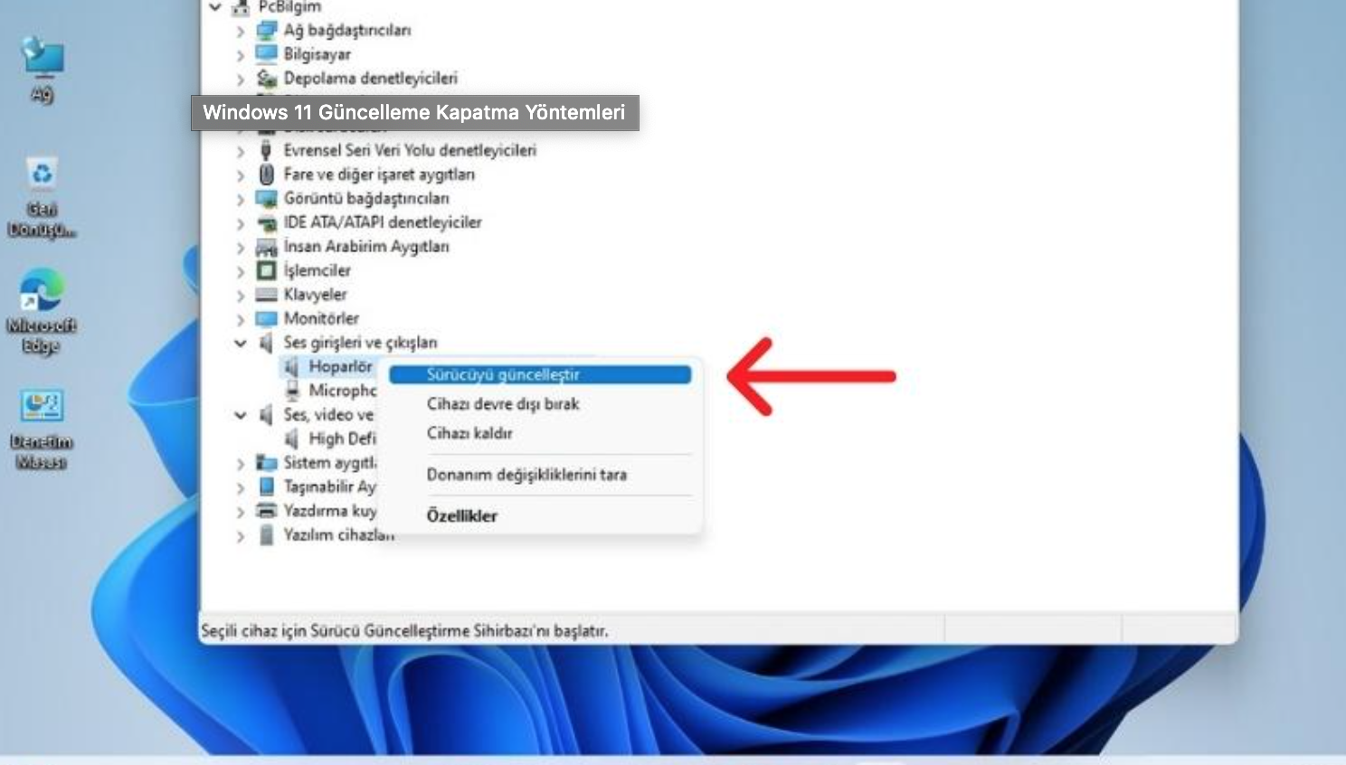 Windows 11 Ses Sorunu Çözümü Windows 11 Ses Kesilme Sorunu