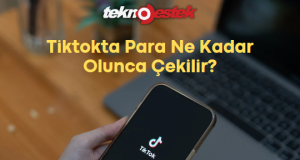 Tiktokta Para çekme adımları