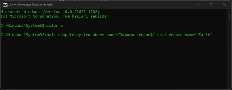 Windows 11 Bilgisayarın Adını Değiştirmek 01