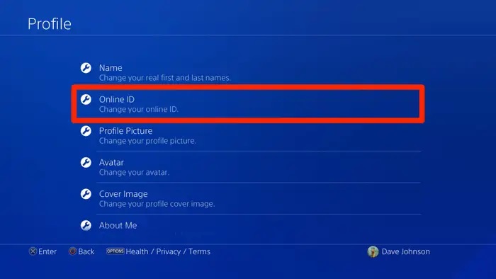 PlayStation Network Kullanıcı Adı Değiştirme