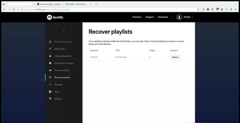 Silinen Spotify Çalma Listesi Nasıl Kurtarılır
