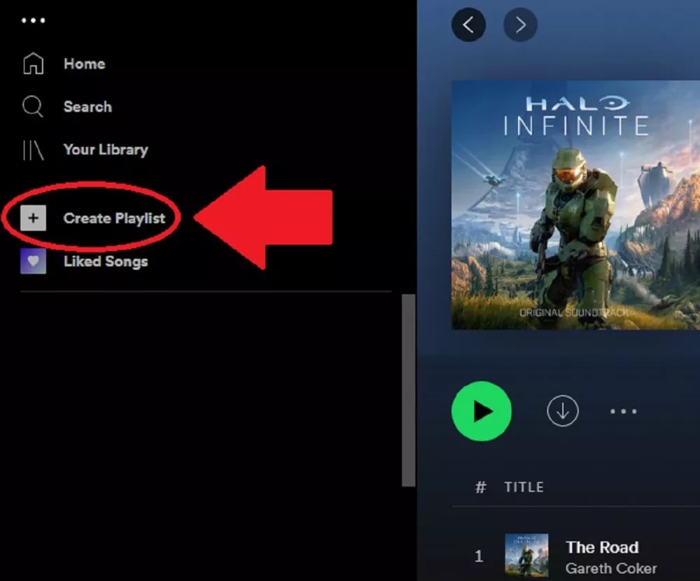 Spotify Çalma Listesi Oluşturma