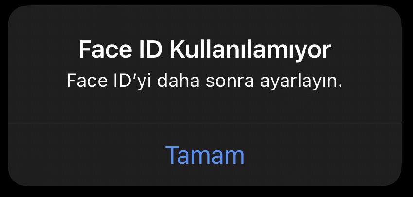 face id calismiyorrr - Face ID Çalışmıyor Hatası Çözümü