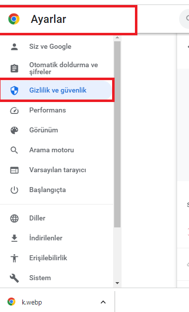 site ayarları önemi