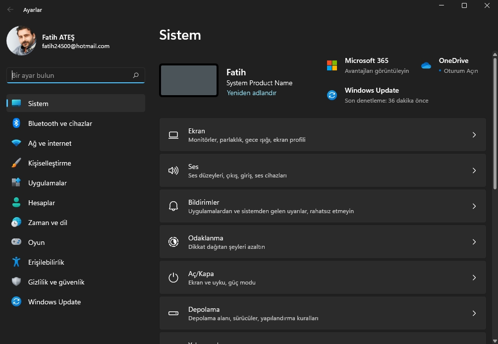 Windows 11 Ms-Settings URI Komutları Ms-Settings URI Komutları Tam Listesi