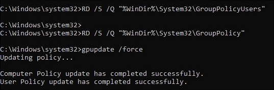 Windows 11 Grup İlkesi Ayarlarını Sıfırlama