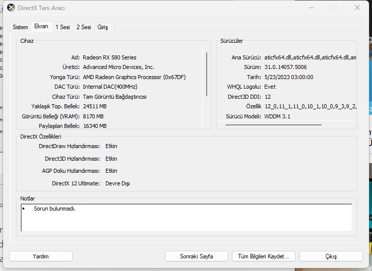Windows 11 DirectX Hatası Nasıl Düzeltilir Windows 11 DirectX Hatası Nasıl Düzeltilir