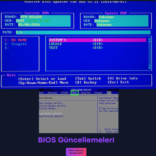 BIOS Güncellemeleri